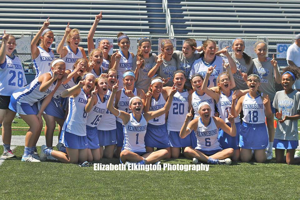 Kennebunk takes home first Girl's Lacrosse State Title in school history.
(Photo by Elizabeth Elkington)